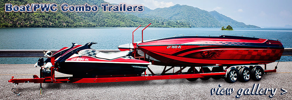Boat & Jet Ski Combo Trailer Gallery